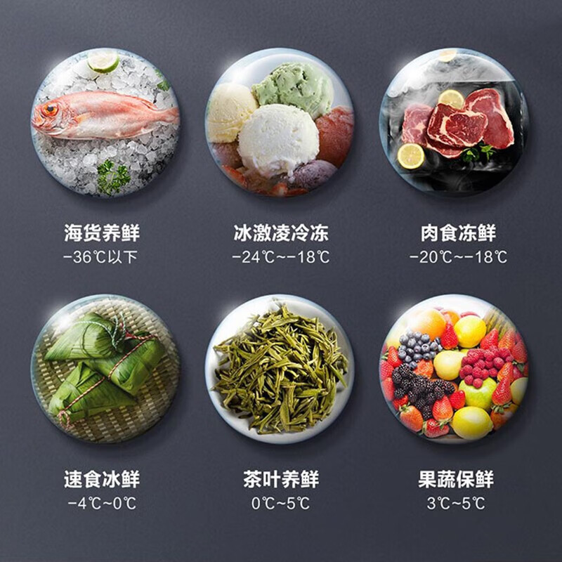 [无需除霜]海尔冰柜家用小型冷柜无需除霜一级能效冷藏冷冻转换保鲜柜速冻柜节能小冰箱 100升-40℃电脑控温钢板内胆