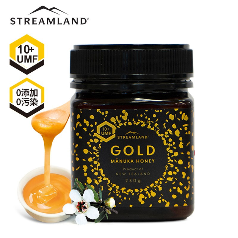 新溪岛(Streamland)麦卢卡花蜂蜜 UMF10+ 250g
