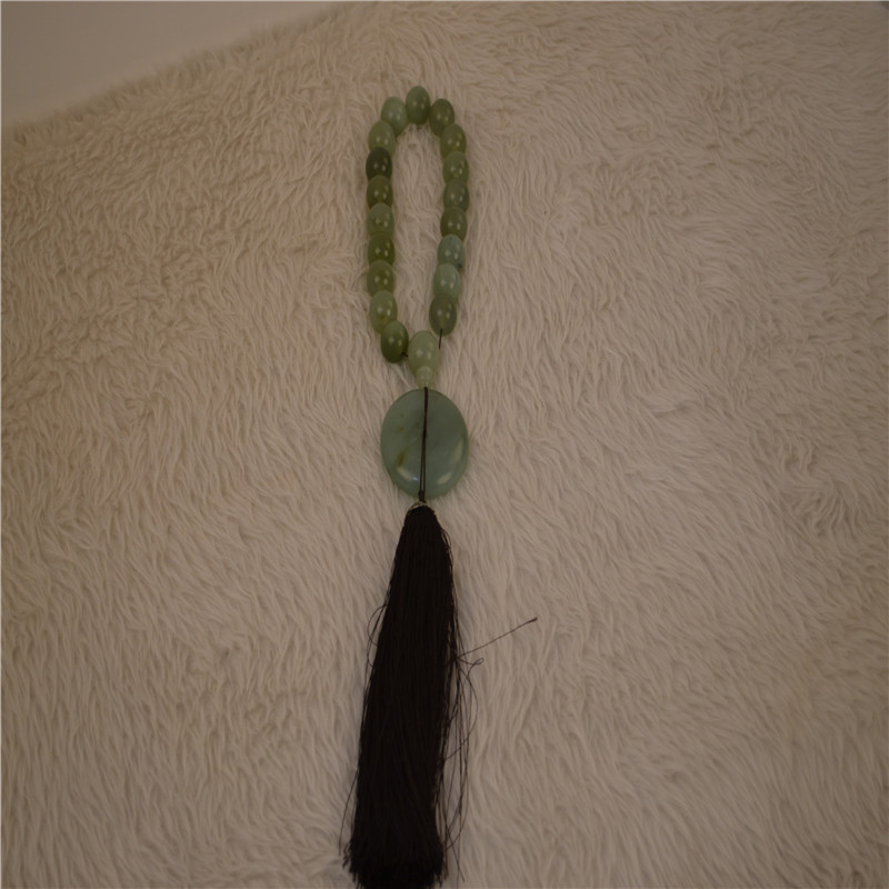 西藏班戈县班戈玉车内后视镜挂件