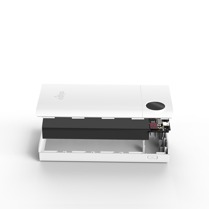 aigo爱国者移动电源 大容量18W快充 充电宝20000mAh F20000PD （白色）