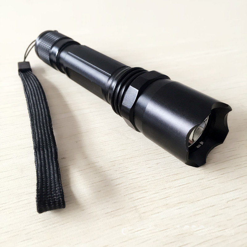微型防爆电筒 LED强光电筒 JW7300B防水充电手电 33×148mm 单位:个高清大图