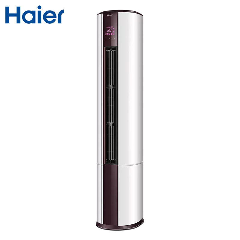 海尔(Haier)先行者3匹圆柱式立柜式客厅空调 变频冷暖空调柜机 三级能效 自清洁KFR-72LW/07EDS83
