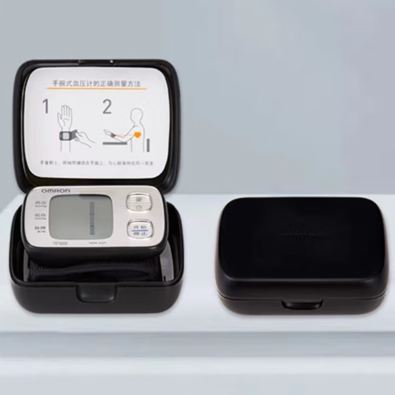 欧姆龙(OMRON)电子血压计家用手腕式医用测量血压仪智能全自动礼品实用送老人HEM-6221高清大图