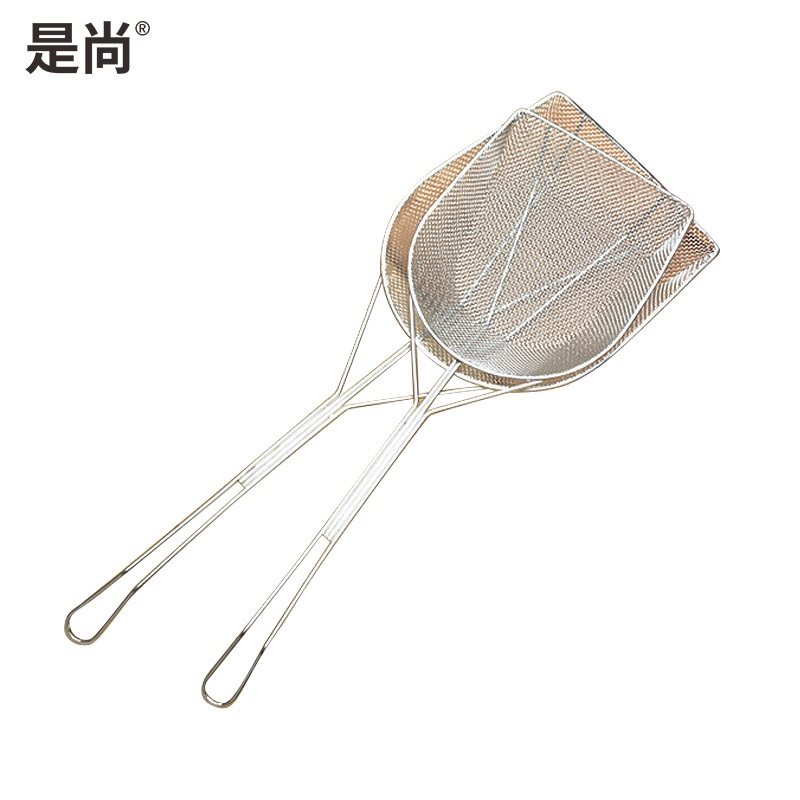 是尚 不锈钢方形油渣铲 大号49*16.5CM(个)
