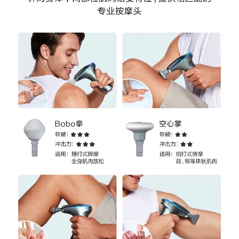 SKG 筋膜枪按摩器 肌肉放松器全身按摩器 F5SE高清大图