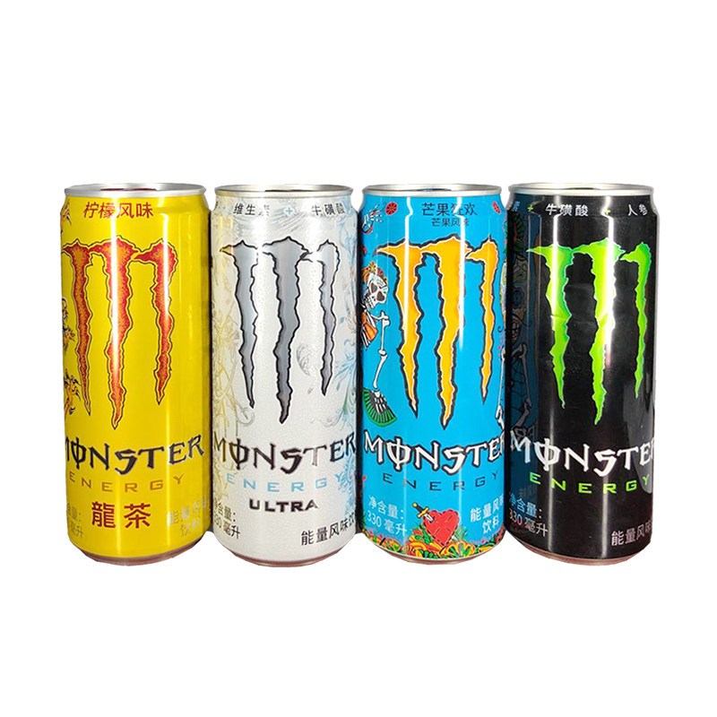 可口可乐魔爪330ml*12罐随机能量饮料维生素功能提神运动饮料