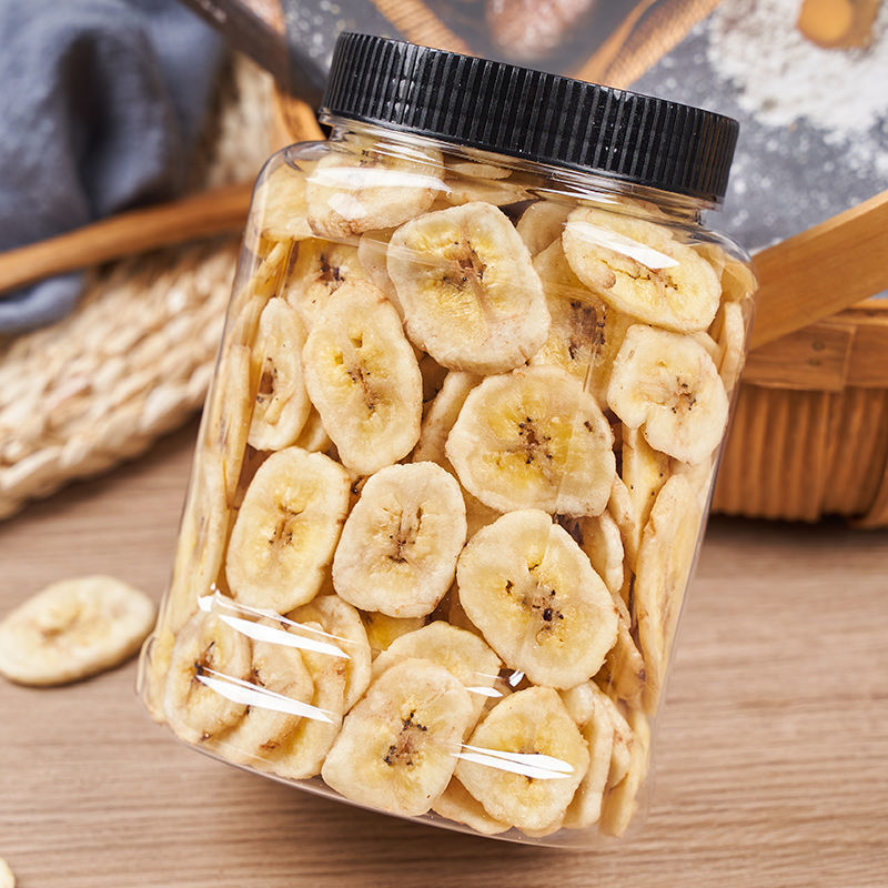 新品上架博多客旗舰店5评价湛航 香脆香蕉片水果干酥脆香蕉干片芭蕉干
