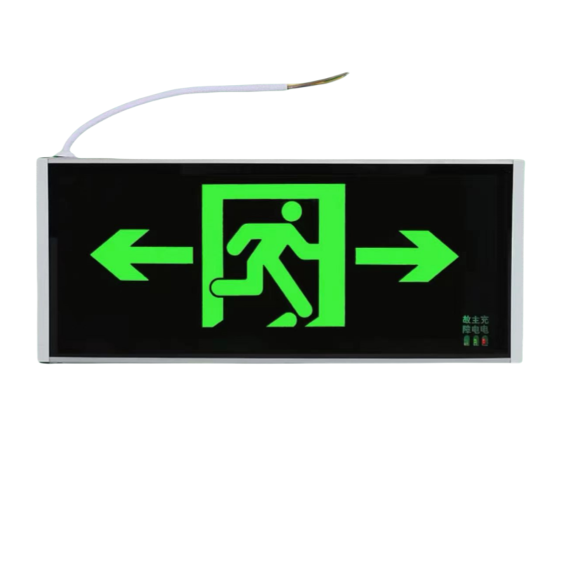 日目 安全出口指示牌 双面充电款 正向/块高清大图