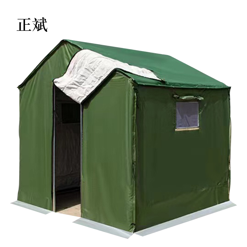 正斌户外防雨防寒保暖帐篷帆布加高款带地梁23m视频