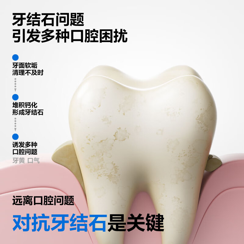 参半抗牙结石美白牙膏 专效抗牙垢结石亮白护龈去口臭去牙渍100g*2高清大图