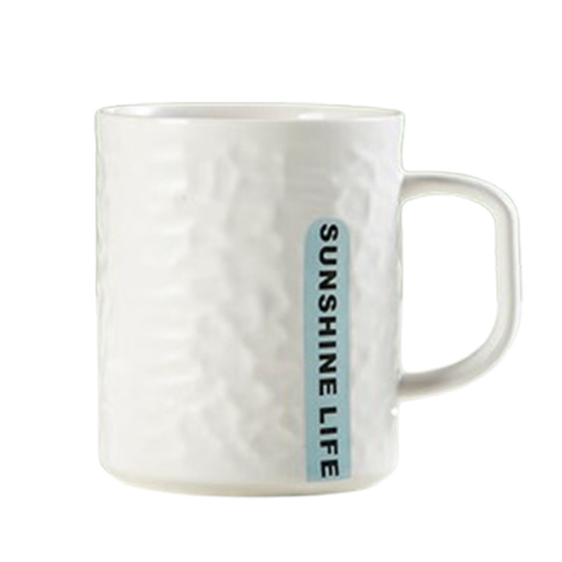 MAXCOOK美厨马克杯400ml触感舒适耐用蓝色MCH5923