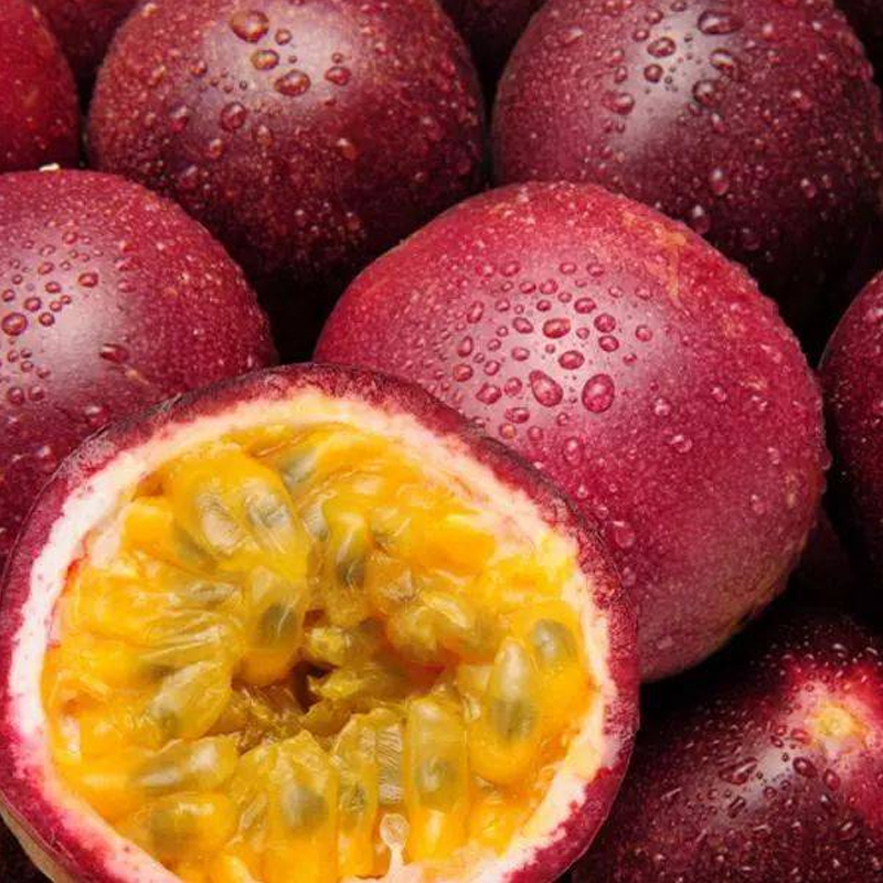 鲜贝达生鲜 云南昆明紫色百香果大果3斤 净重23个左右 新鲜西番莲鸡蛋果产地直发