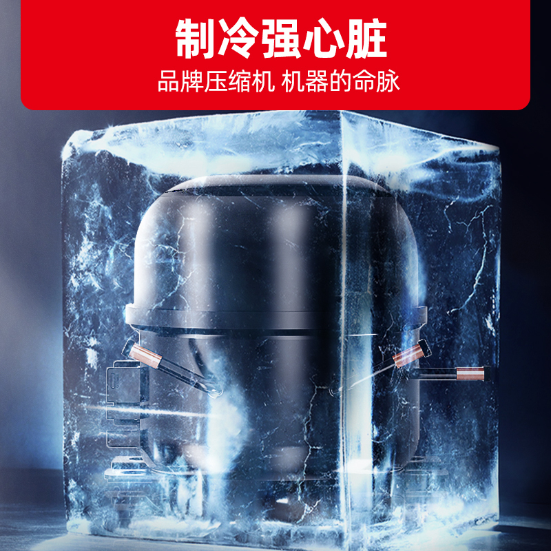 星星(XINGX) LSC-230YPE 222升 立式冷藏展示柜 大容量 7档调温 饮料柜 商用 双层玻璃更锁冷