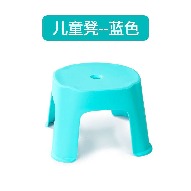 茶花(CHAHUA) 格林儿童方凳蓝色111001 尺寸:23.5*23.5*15.9cm