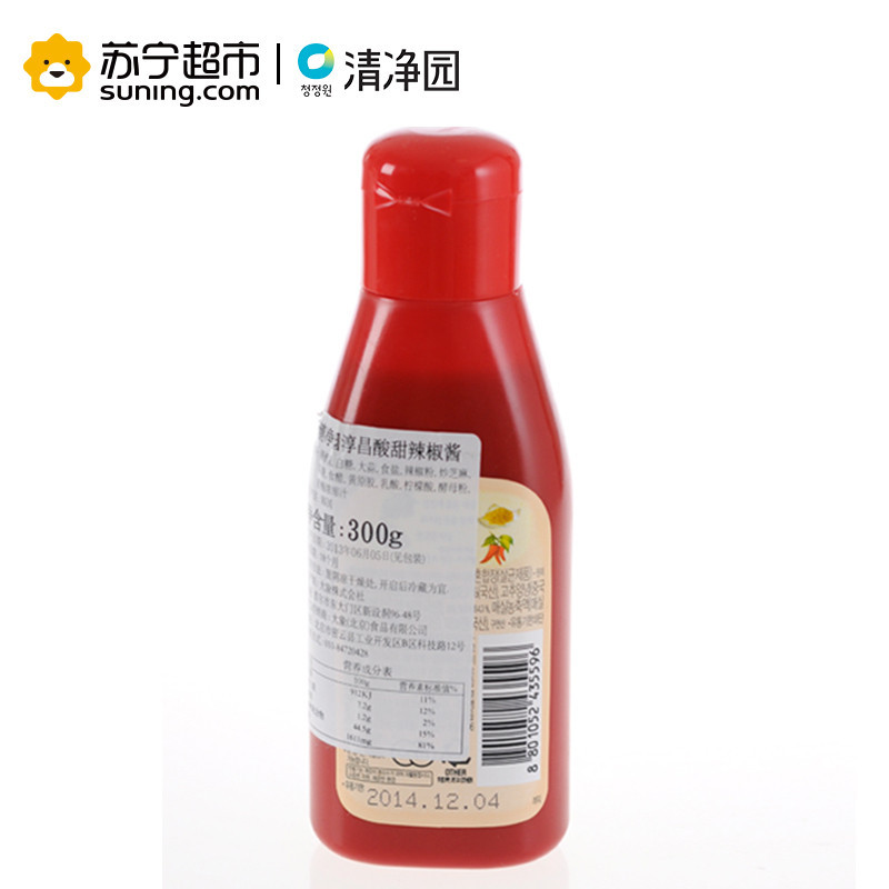 清净园淳昌酸甜辣椒酱300g