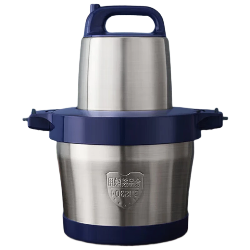 美的(Midea)家用不锈钢杯大功率绞馅机电动商用肉馅饺子馅碎肉机1000W多功能绞菜一体料理机 MJ-BL90R03