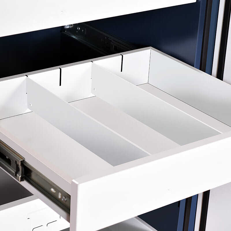 科野 防磁柜CD光盘柜磁盘柜U盘柜信息安全柜储存柜 防磁柜四抽高清大图