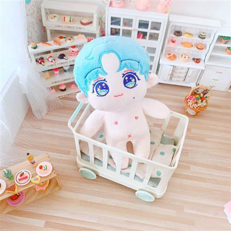 宋亚轩娃娃公仔棉花玩偶20cm娃衣可换套装时代少年团周边生日礼物蓝发亚