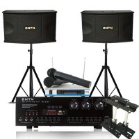 奔腾 (BNTN) 家庭影院会议 KTV专业音响卡拉OK音响木箱影院8300套装音响换8200蓝牙功放