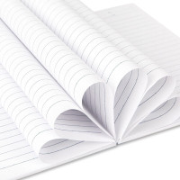 得力（deli）6本装办公软抄本无线装订本笔记本记事本 B5/60张 7664