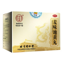 同仁堂 麦味地黄丸6g*10袋/盒 男女滋肾养肺用于肺肾阴虚潮热盗汗咽干眩晕耳鸣腰膝酸软