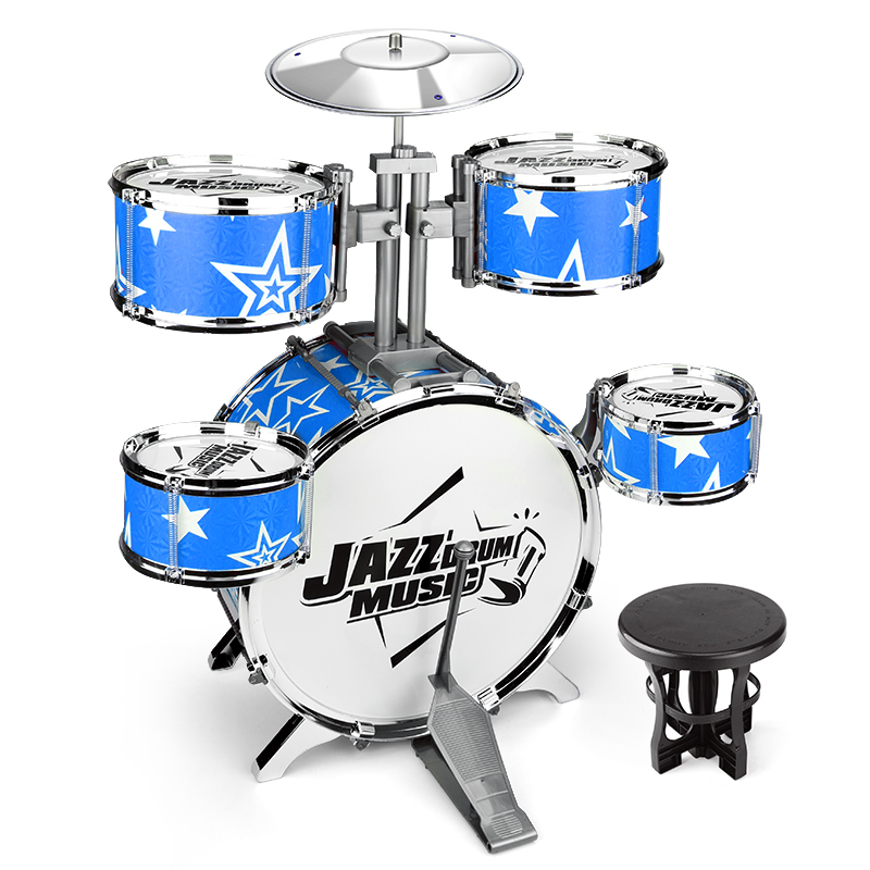 大号儿童架子鼓爵士鼓初学者小孩敲打乐器音乐男宝宝1-3-6岁|加大号5