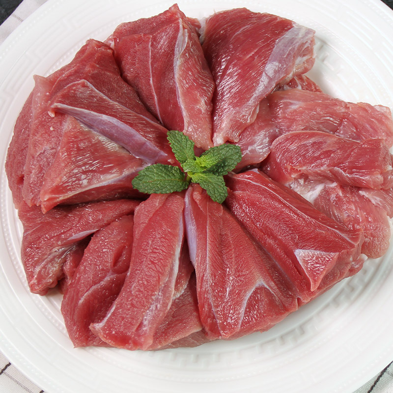 精气神山黑猪展肉(腱子肉)400g袋装 360天保质期 国产猪肉 长白山林间散养