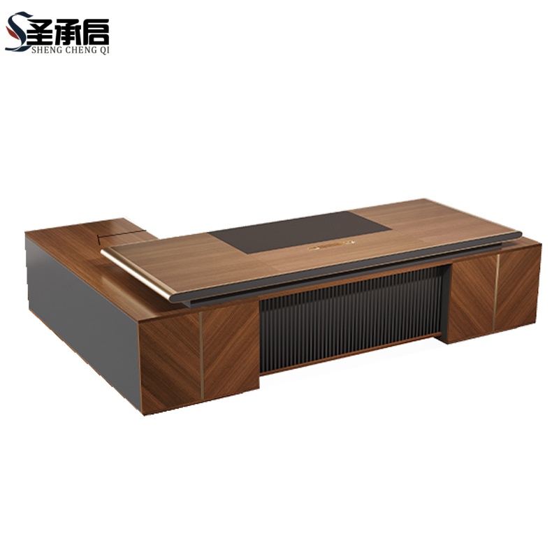 圣承启 领导桌 3.2米+椅张高清大图