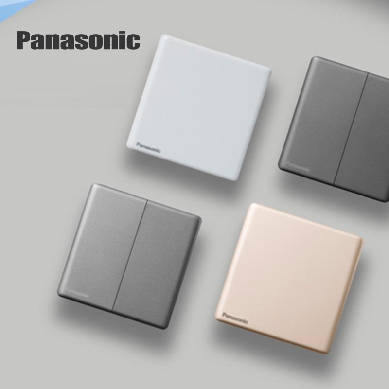 松下(Panasonic)致域香槟金开关插座86型五孔电源插座家用16A空调插单联单控双联多控网络面板WYT122MYZ高清大图