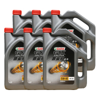 嘉实多(Castrol)超嘉护5W-40 SN 全合成机油 4L*6瓶(整箱装)