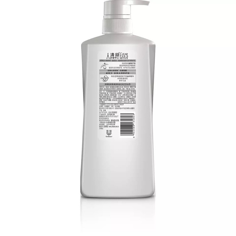 清扬(CLEAR)去屑洗发露多效水润养护型白瓶650G