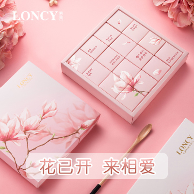 萝西（Loncy） 花颜巧语高颜值巧克力礼盒坚果零食送女友创意礼品情人节表白糖果生日礼物