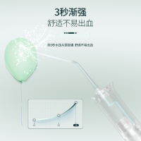 博皓(prooral)冲牙器 水牙线 家用便携式洗牙器洁牙器USB新版 象牙白