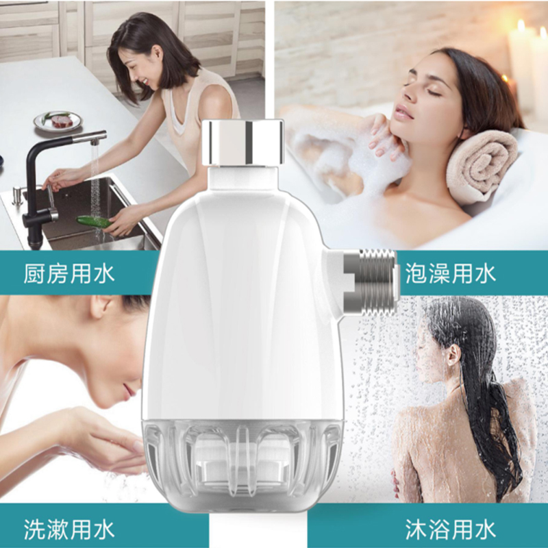 帮客材配 前置过滤器基础款 家用净水器 热水器 洗衣机等通用 自来水过滤器大流量 316不锈钢滤网高清大图