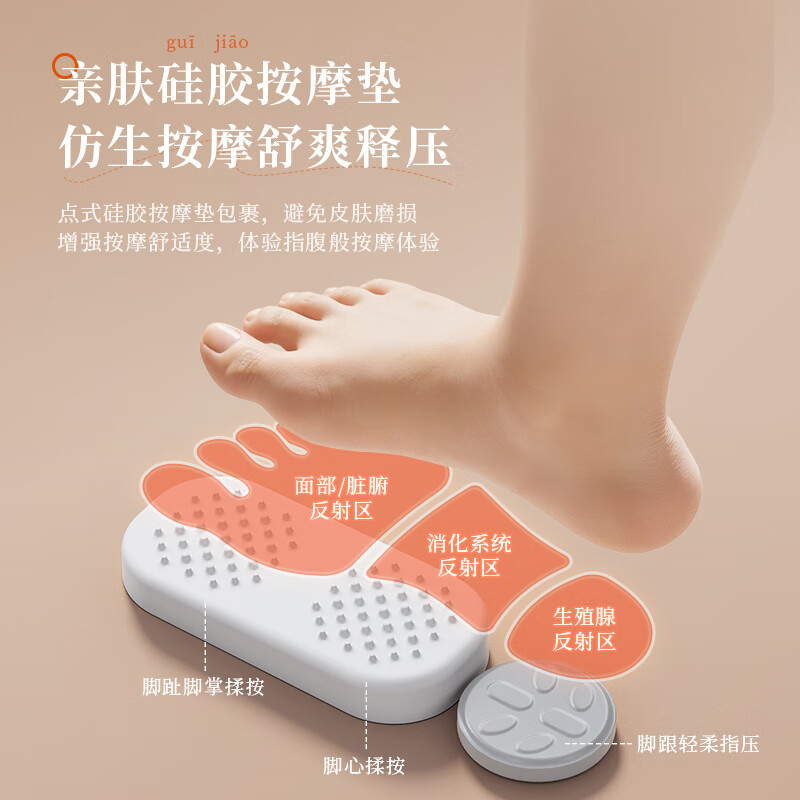 美的(Midea)杀菌加热暖脚电动按摩保暖足浴泡脚桶 ZL501 灰色 25L高清大图