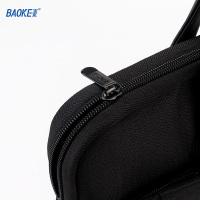 宝克(BAOKE)GW1009 商务手提包/涤纶布会议包 黑色 1个