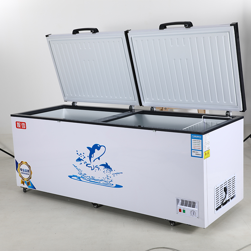 妮雪588升单温卧式冰箱冷柜大冰柜冷藏双温商用大容量小冰柜冷冻柜家用冰柜冷柜家用冰柜冷柜商用冰柜冷柜