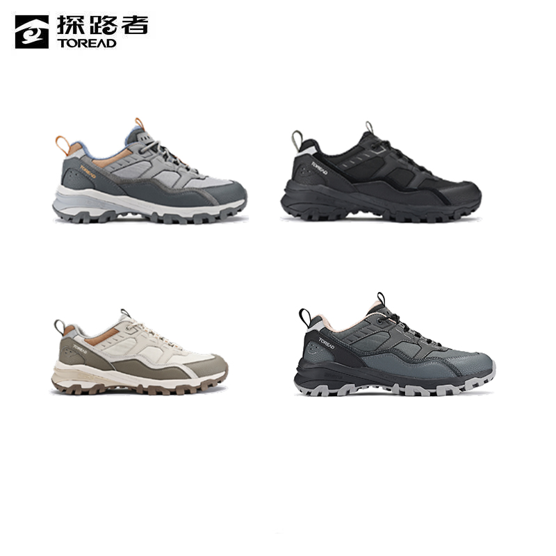 探路者 户外徒步鞋 TFAAAL91260-G08G/双高清大图