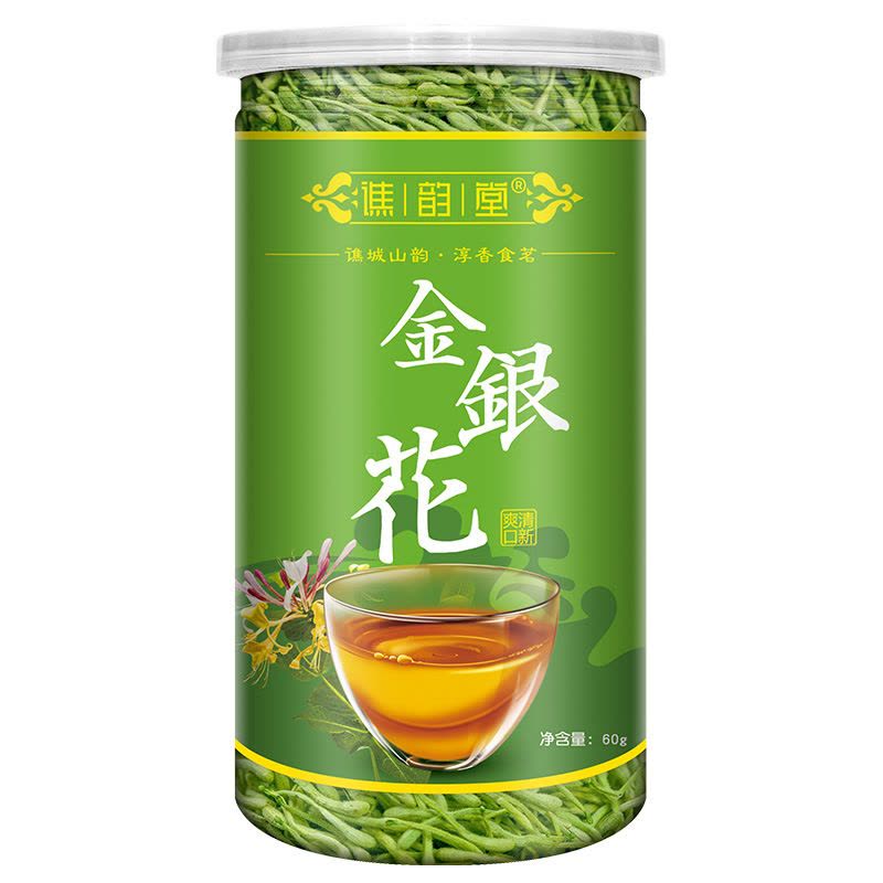 谯韵堂 金银花茶60g/罐图片