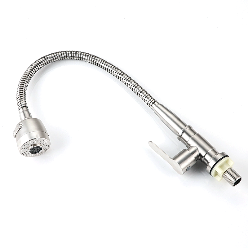 LONMATE 304不锈钢冷热水龙头SL1208 一个高清大图