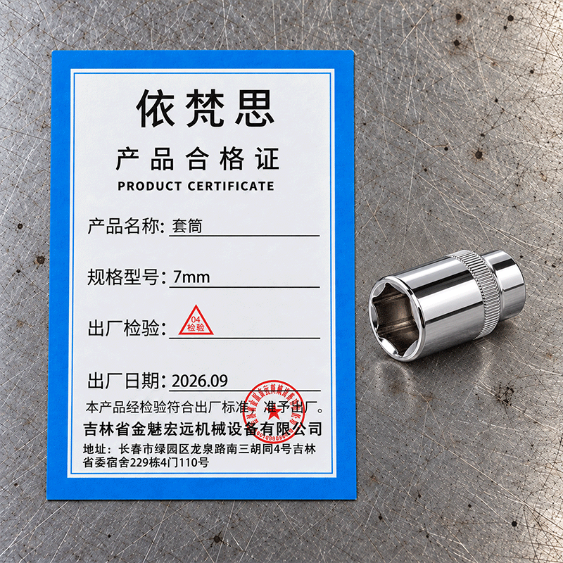 依梵思 套筒 7mm 个高清大图