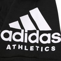 adidas阿迪达斯童装新款大童新款经典LOGO棉质运动长裤CF6444