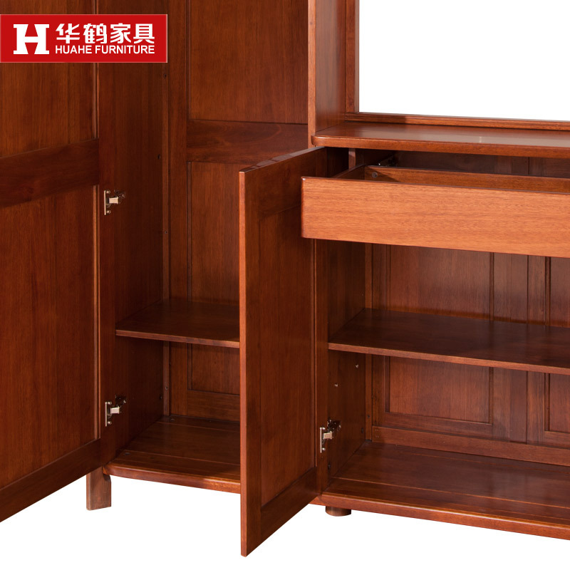 华鹤家具 实木隔厅柜多用途柜子卧室书房柜子玄关柜HT83MA隔厅柜A