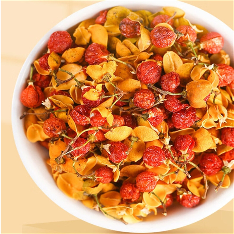 合欢花茶250g正品合欢花茶合欢花干花泡茶夜交藤酸枣仁泡水喝高清大图