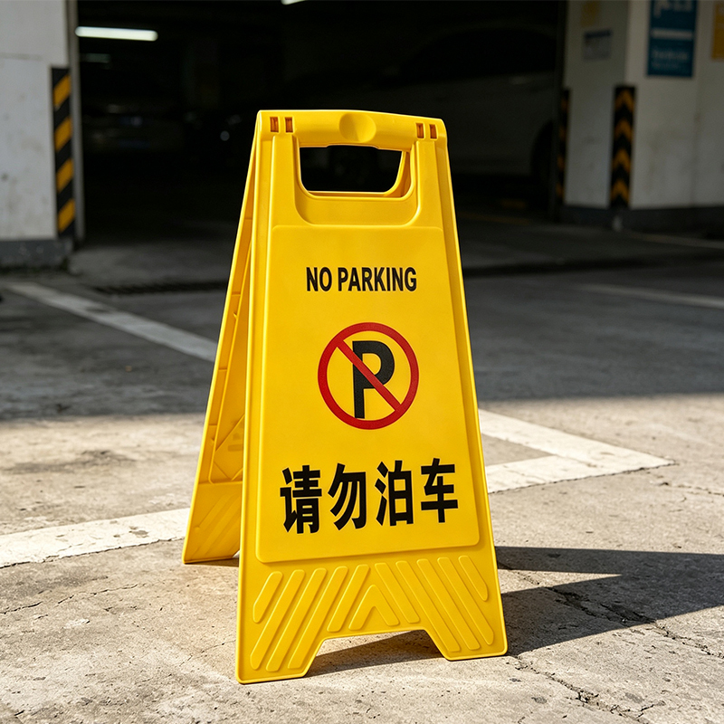 安虎 A字型警示牌 请勿泊车 个高清大图