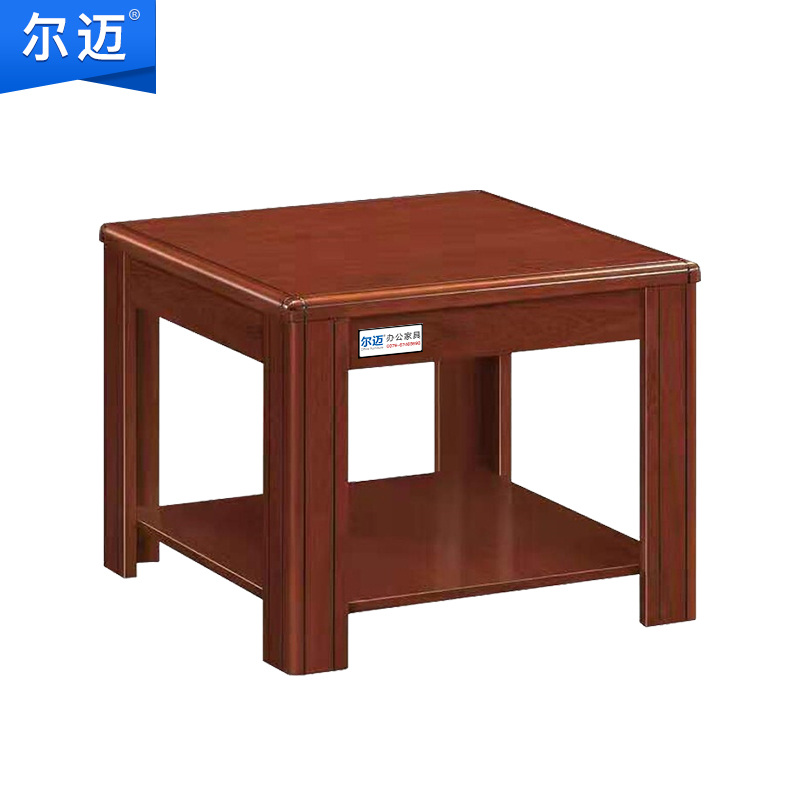 尔迈办公家具长条茶几简约时尚会客接待沙发配套茶几 小方几高清大图