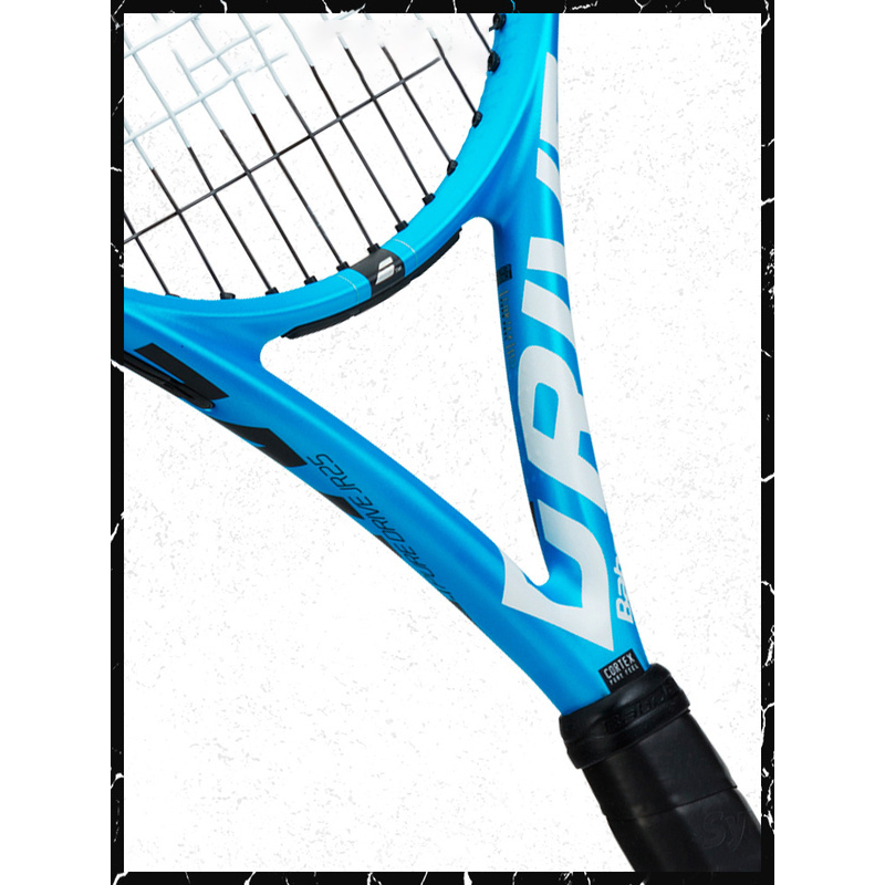 百保力babolat青少年网球拍puredrivejr25穿线产品编号140402白色粉色