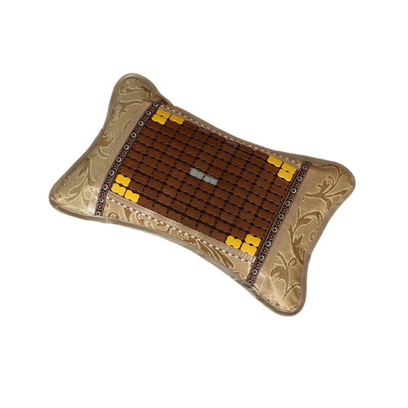 特价夏凉枕冰丝御藤保健枕夏天竹席枕头夏季麻将枕头香枕头含枕芯紫蝶