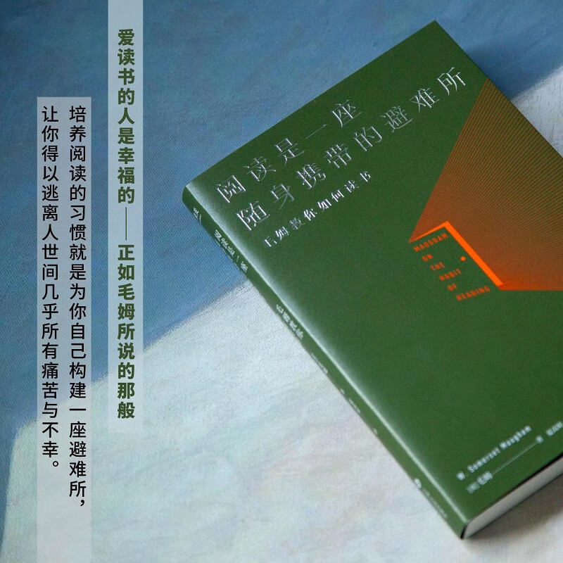 [正版] 阅读是一座随身携带的避难所 毛姆教你如何读书 读书随笔笔记 文学作品散文随笔集文学巨匠的生平逸事构成的短篇小说