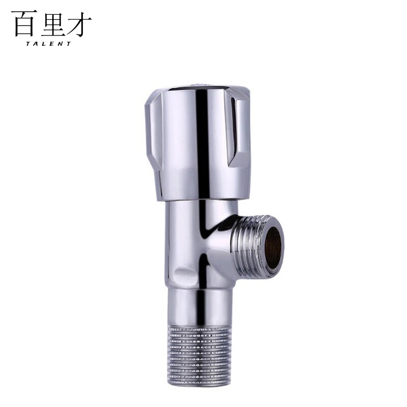 百里才 水龙头 铜角阀(4分)高清大图